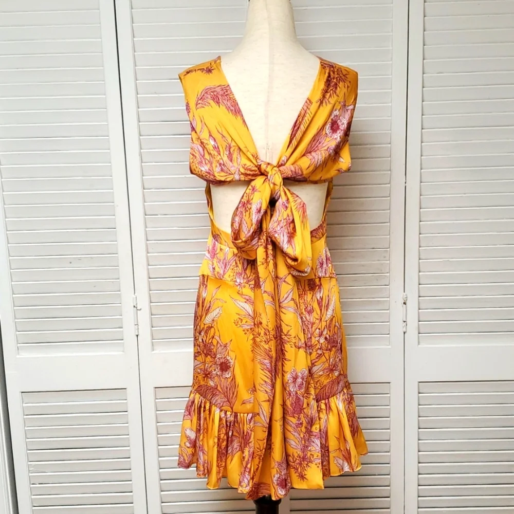 ALEXIS Cassara Floral Mini Dress Size M